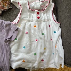 NWOT - Carter’s 6 month onesie dress